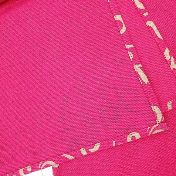 Set 8 Red Gold Damask Placemat Tablewear Marsha Blanke Holiday Canvas Fabric 18" - Picture 5 of 8